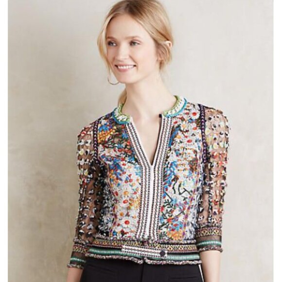Byron Lars Ondarreta Mesh Moto Jacket